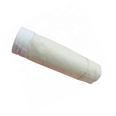 Chambre de textile tissé de sachets filtre de fibre de verre de filtre de la poussière de fibres de verre pour l'incinération des déchets