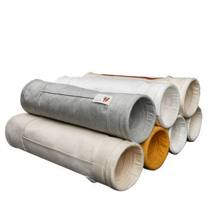 Filtre à manches non-tissé Nomex Aramid PTFE de membrane matérielle du sachet filtre 600gsm